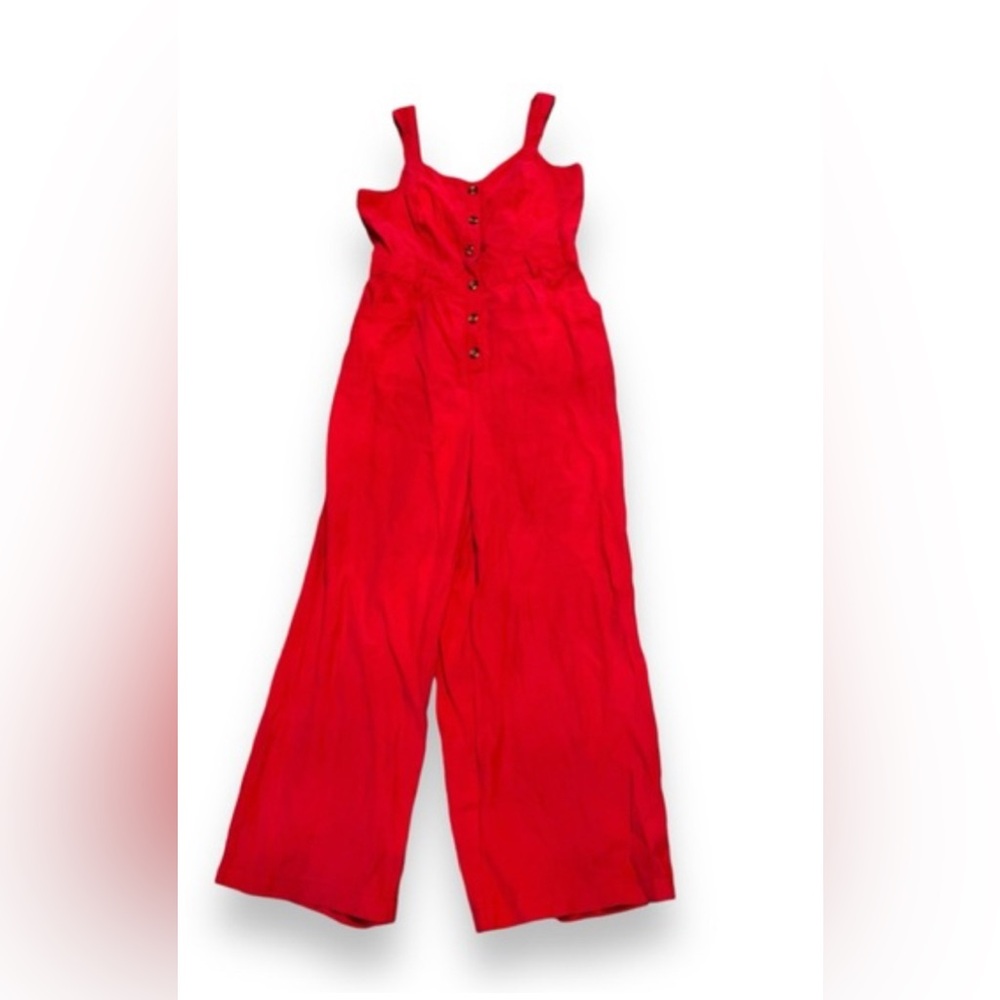 Chic Red Women's Jumpsuit